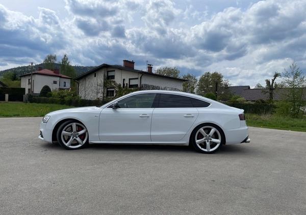 Audi A5 cena 69999 przebieg: 146000, rok produkcji 2013 z Wągrowiec małe 301